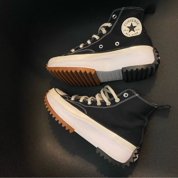 CONVERSE HITOP PLATFORM SNEAKERS♠️✨🖤 - Picture 2 of 11